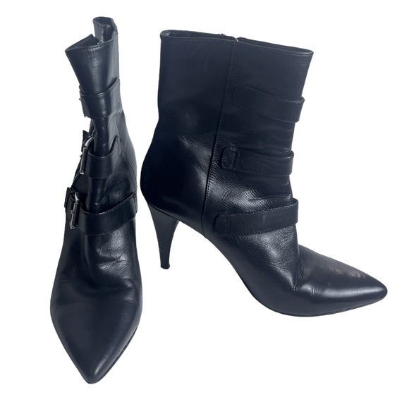 🌻Michael Kors Lori Buckle Boots Black - Picture 5 of 7